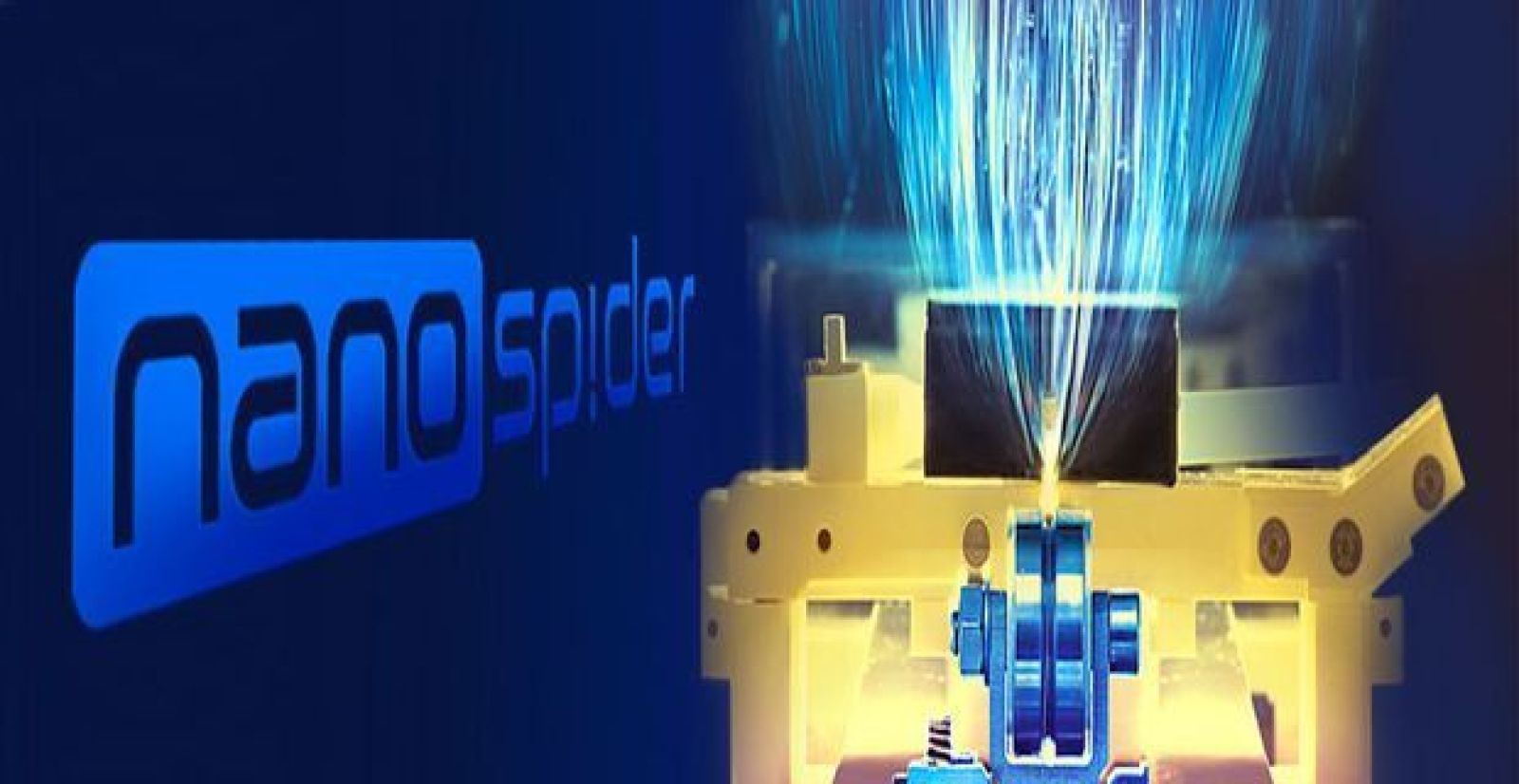 Nanospider je první zařízení pro průmyslovou výrobu nanovláken na světě